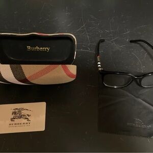 Burberry Black Eyeglasses
